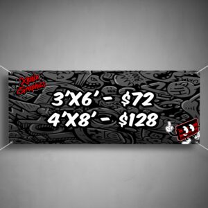 Banners - Popular Sizes