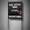 Real estate Real Estate Sign w/ Frame - 18"x24"