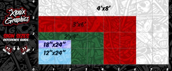 Banners - Popular Sizes