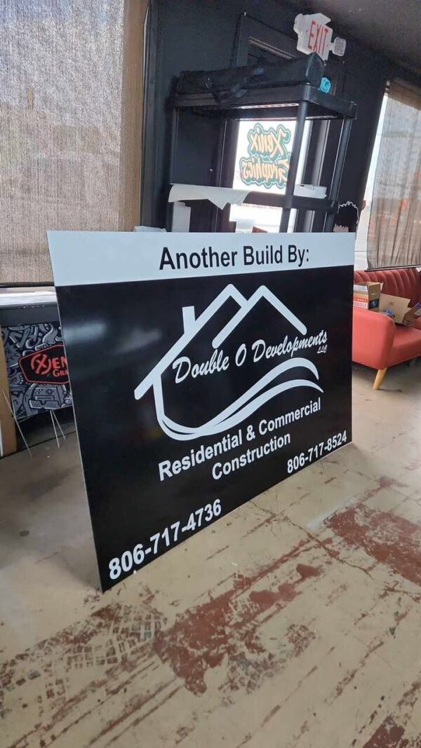 Another Build By Double D Developments Sign Another Build By Double D Developments yard sign by Xenix Graphics