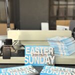 Easter Sunday flyers printed by Xenix Graphics